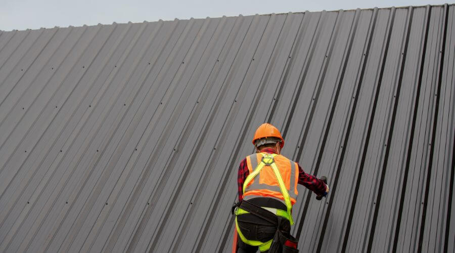 Professional metal roof installation services in Hext, TX